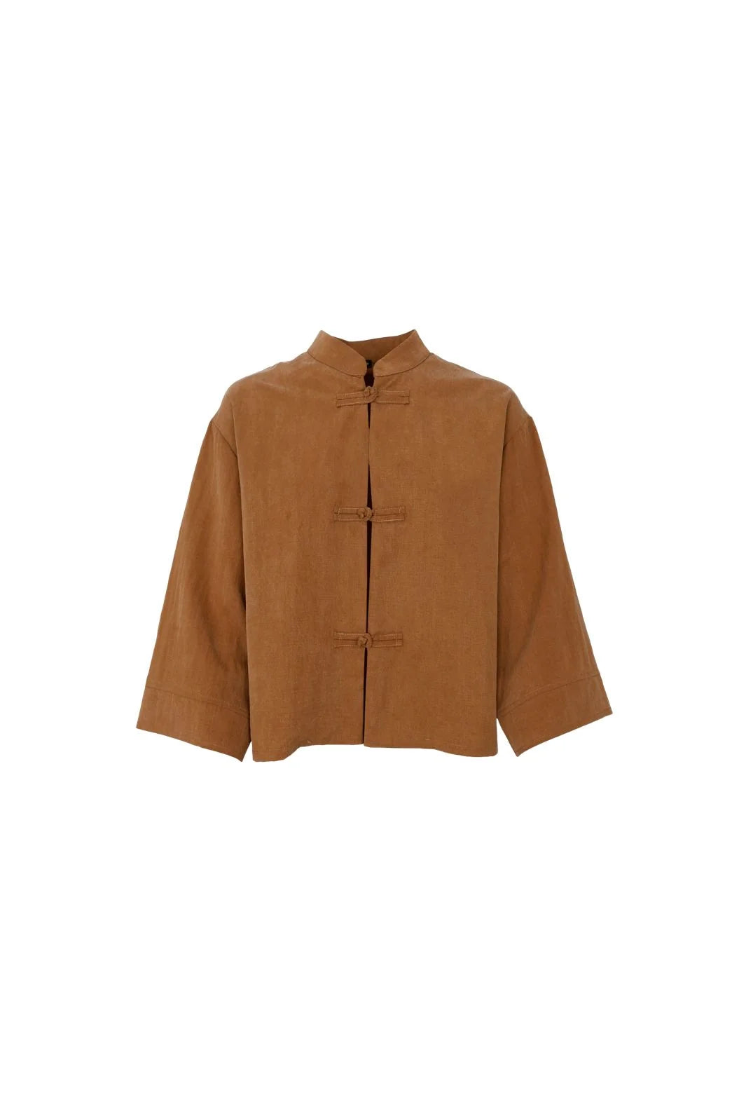 Black Colour BC Moon Shirt Blouse 41249 Camel