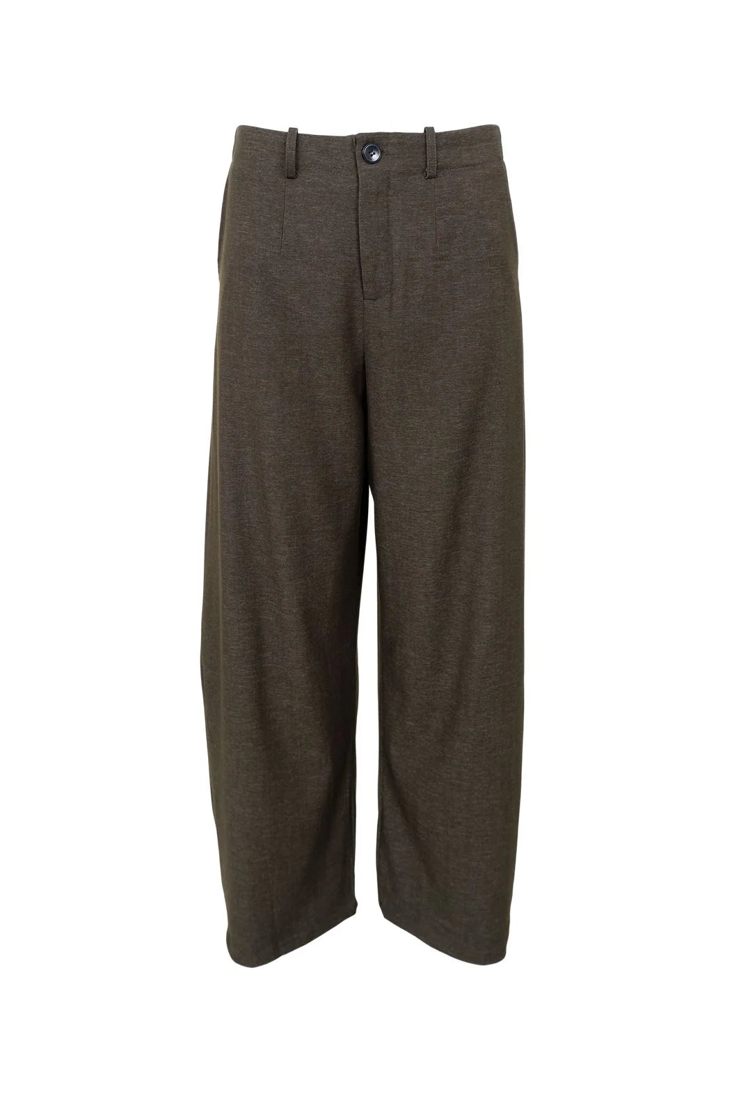 Black Colour BC Pixie Wideleg Pants 41257 Army