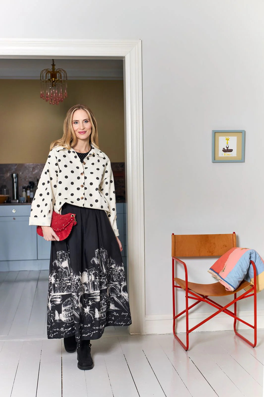 Black Colour BCRoma Skirt Black