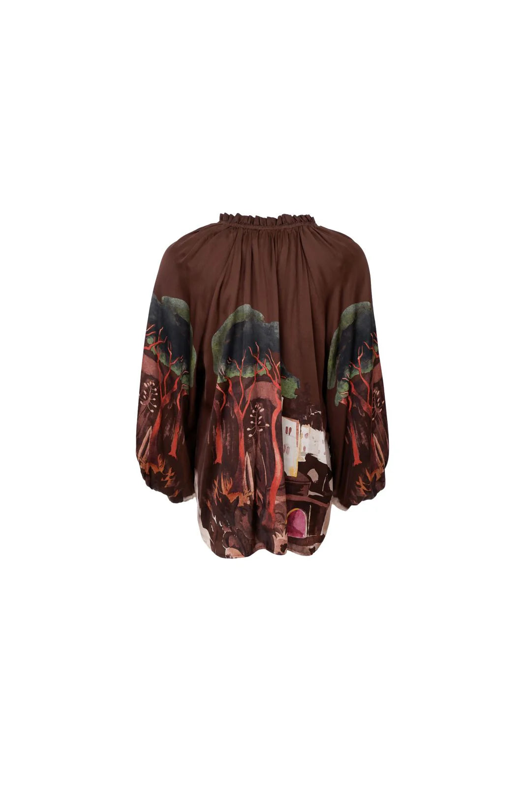 Black Colour BC Toscana Blouse 41038 Coffee