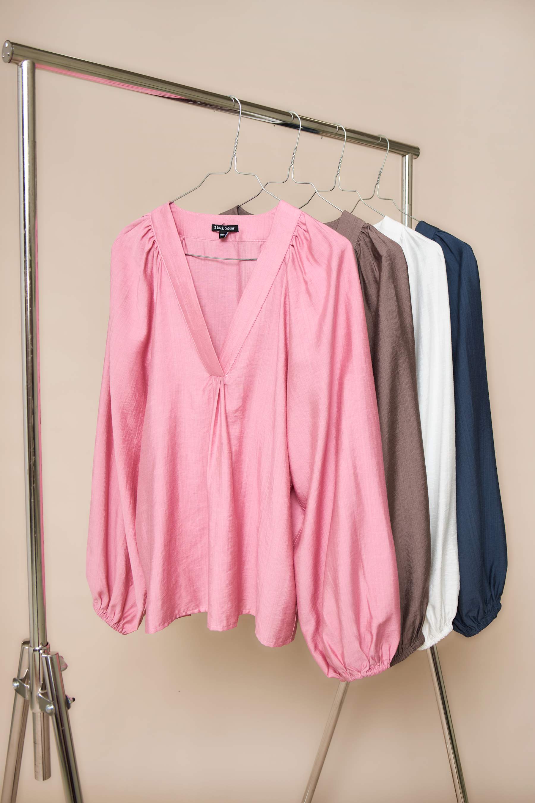 Black Colour BcLuisa Raglan Blouse 40917 Dust Navy