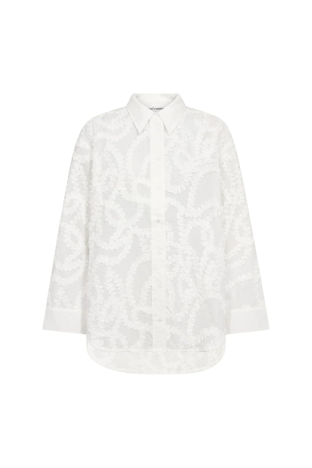 Co'Couture BrynnCC Structure Shirt 500296 White