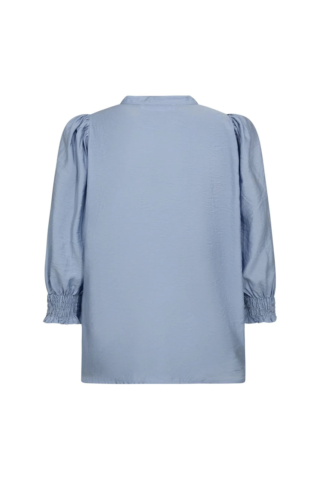 Co'Couture CallumCC Lace Puff V-Shirt 45173 Pale Blue