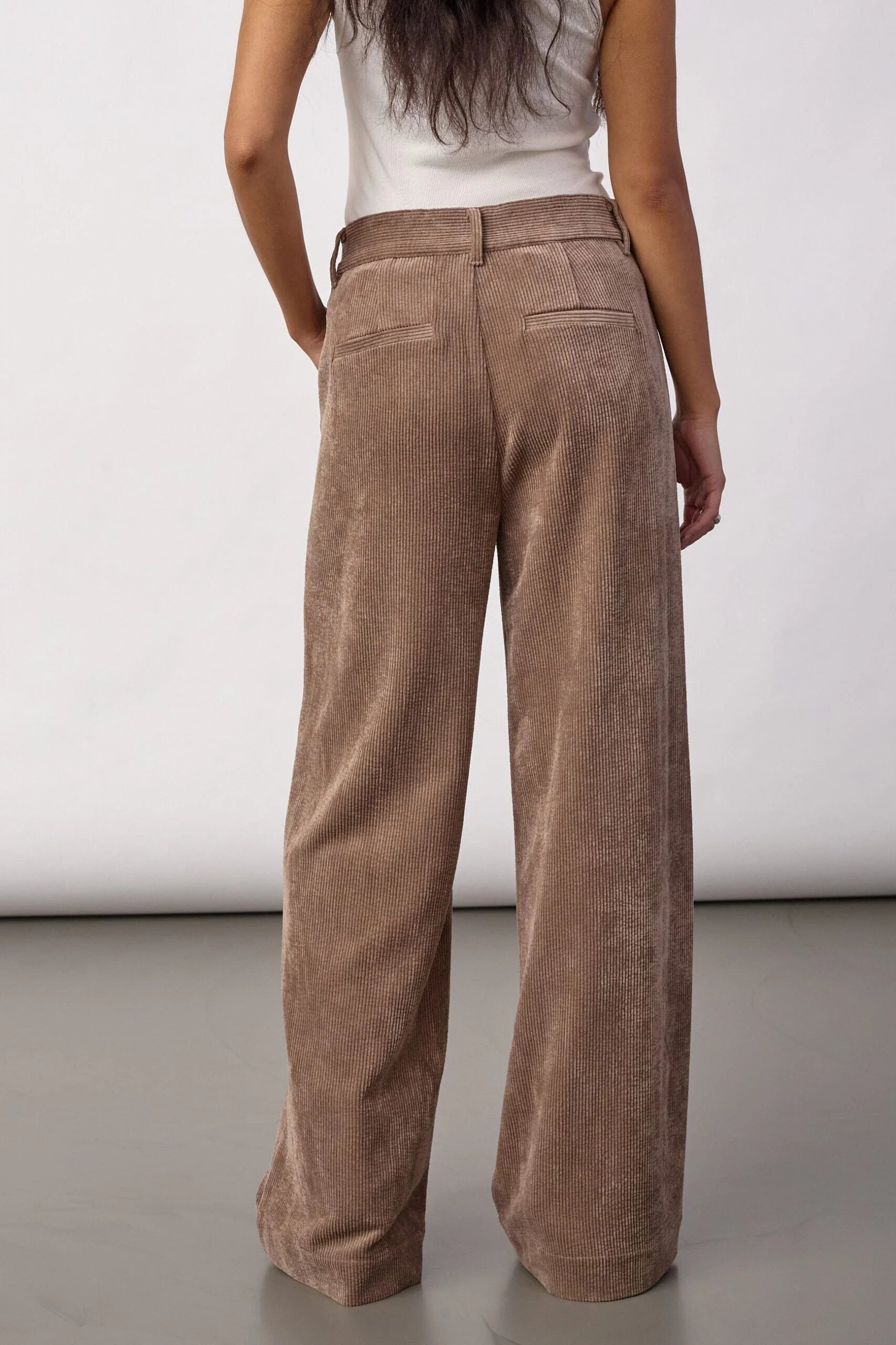Co'Couture DaisyCC Cord Pant 500574 Walnut