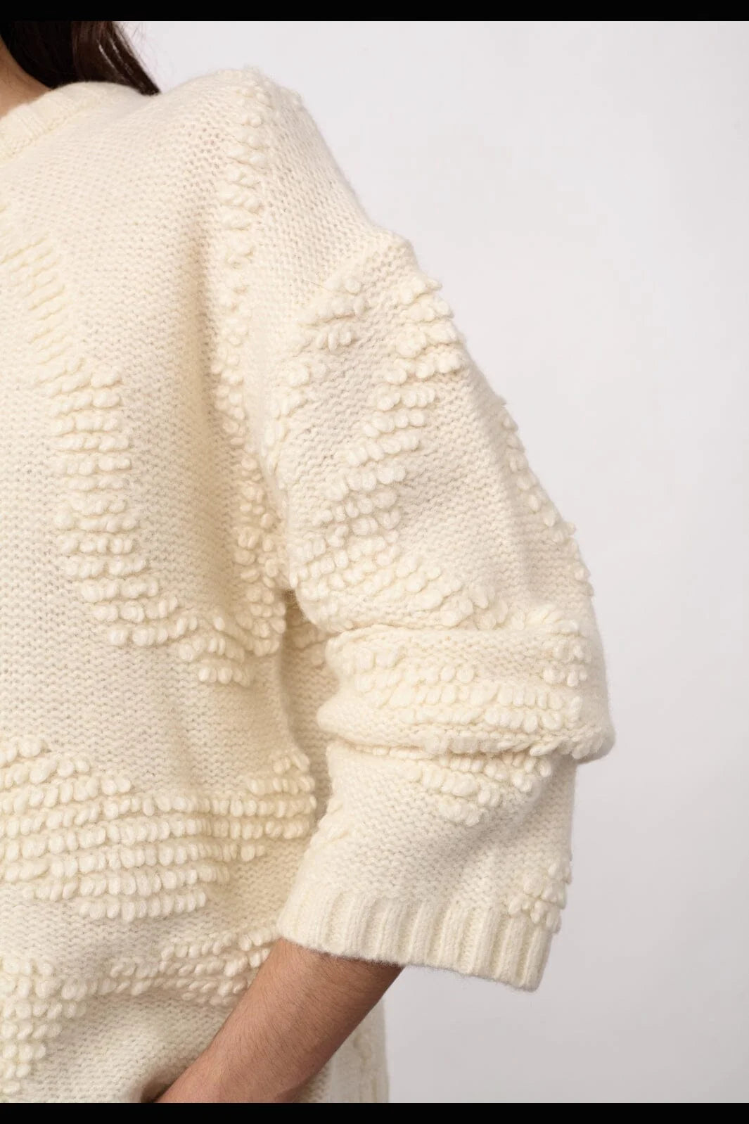 Co'Couture FabiaCC O-Neck Knit 500335 Off-White