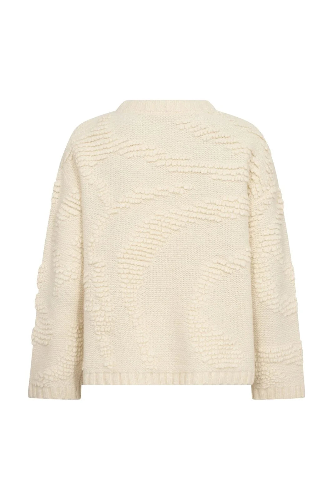 Co'Couture FabiaCC O-Neck Knit 500335 Off-White