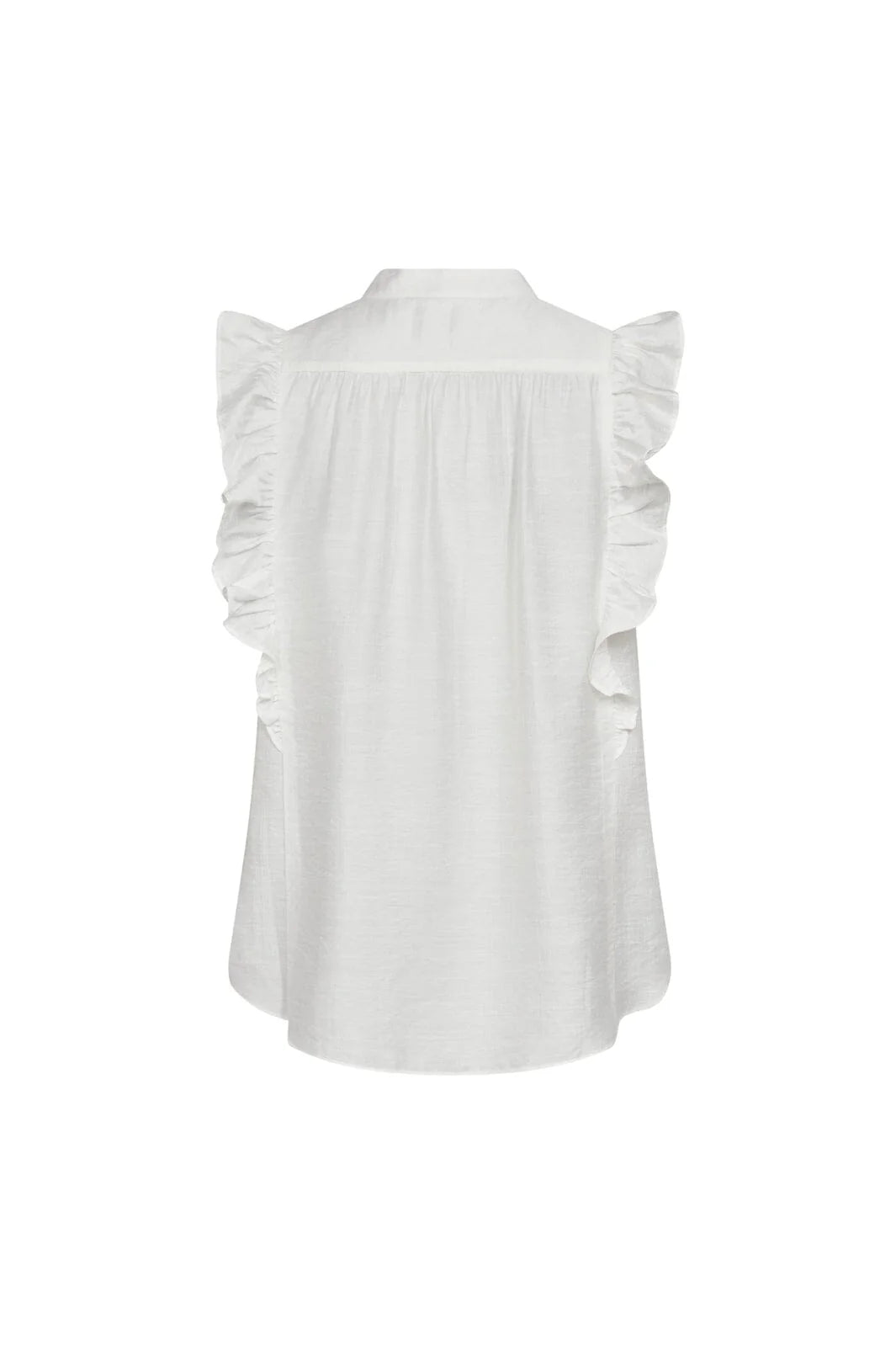 Co'Couture HeraCC Frill SS V-Top White