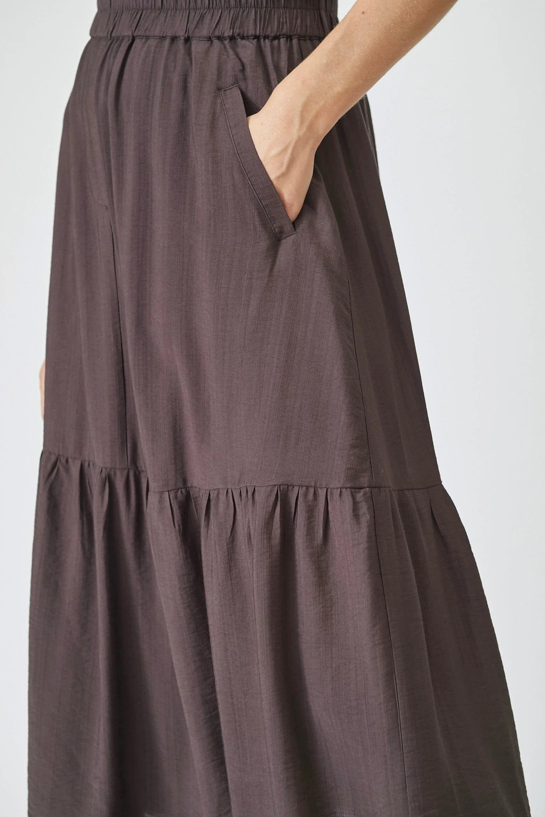 Co'Coture HeraCC Gypsy Skirt 34138 Mocca