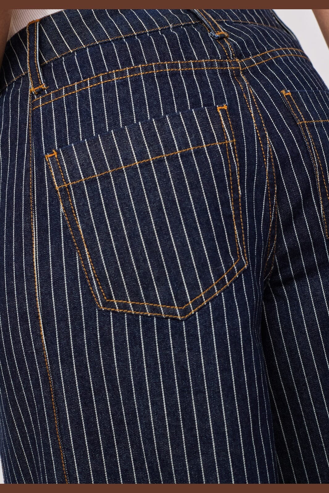 Co'Couture SiggaCC Stripe Pant 500039 Denim Blue