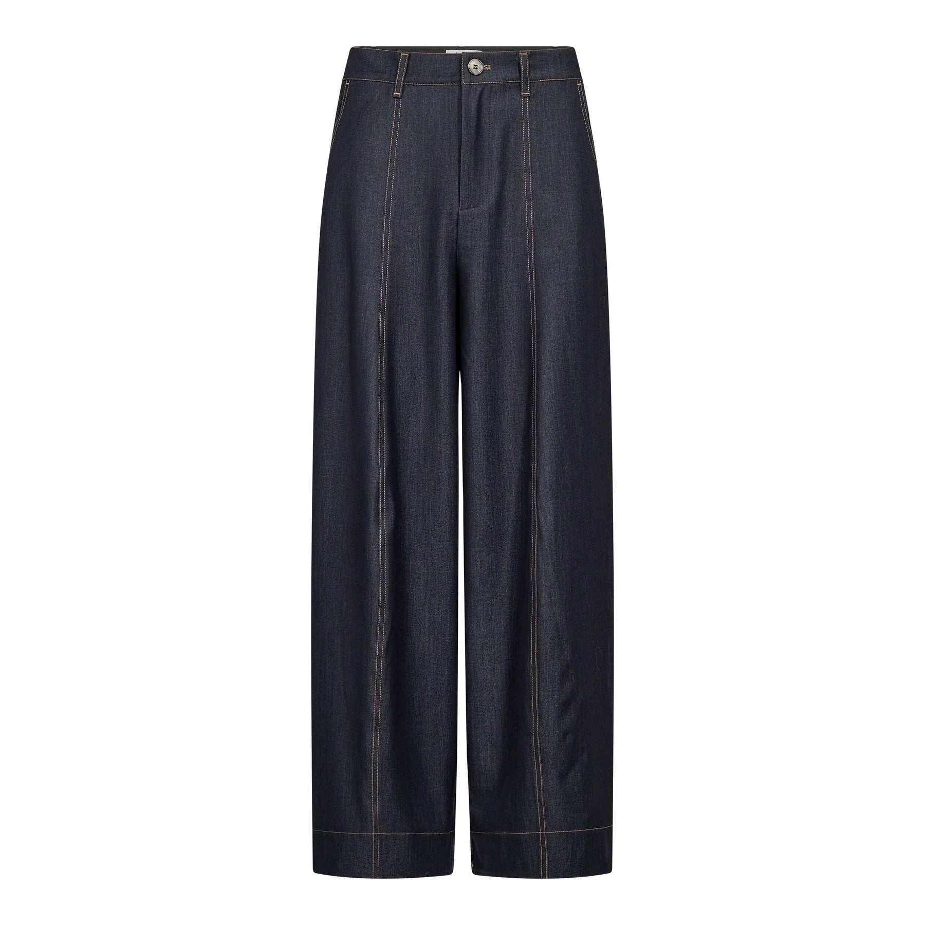 Co'Couture TerryCC Barrel Pant 500107 Navy Denim