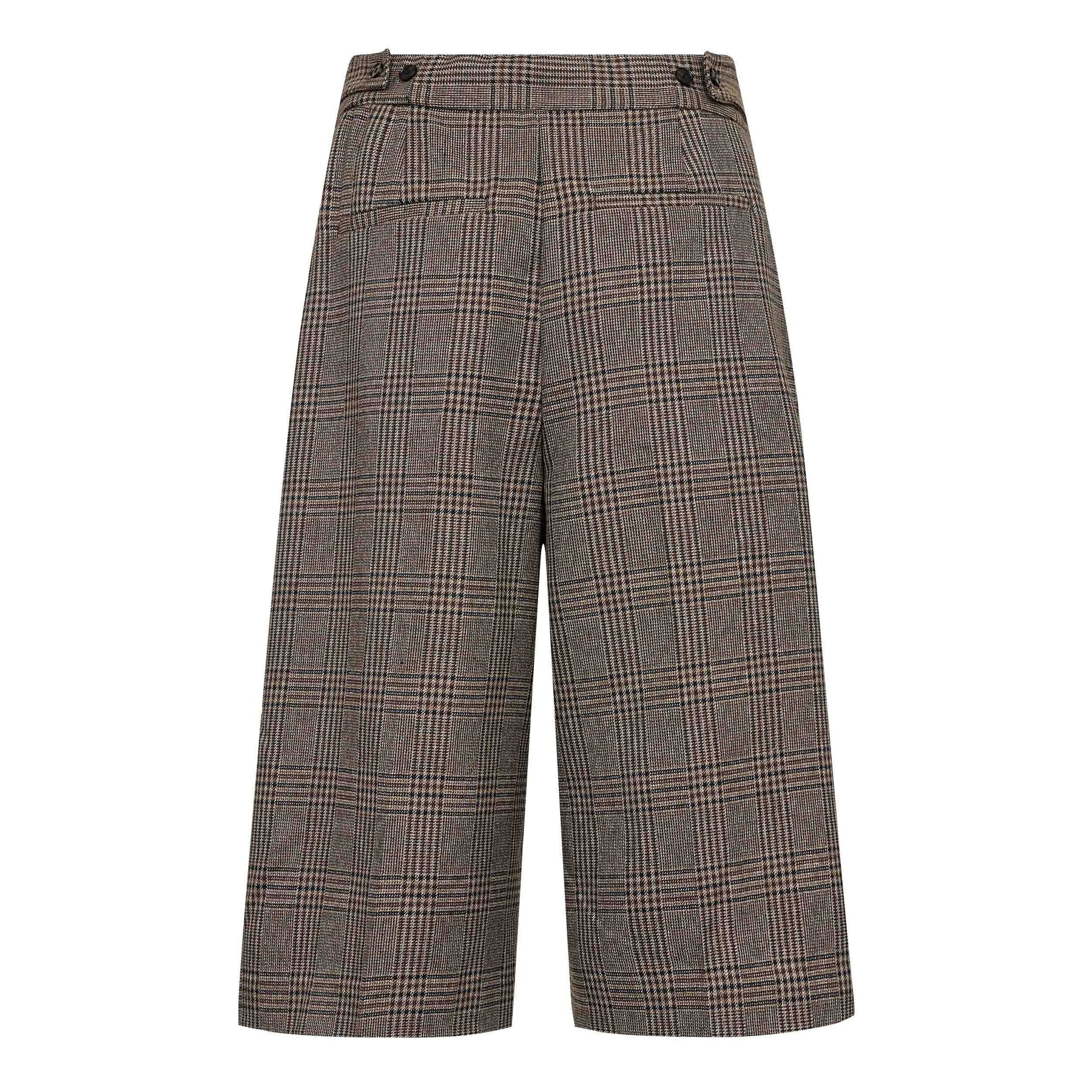 Co'Couture VeyaCC Check Bermuda Brown