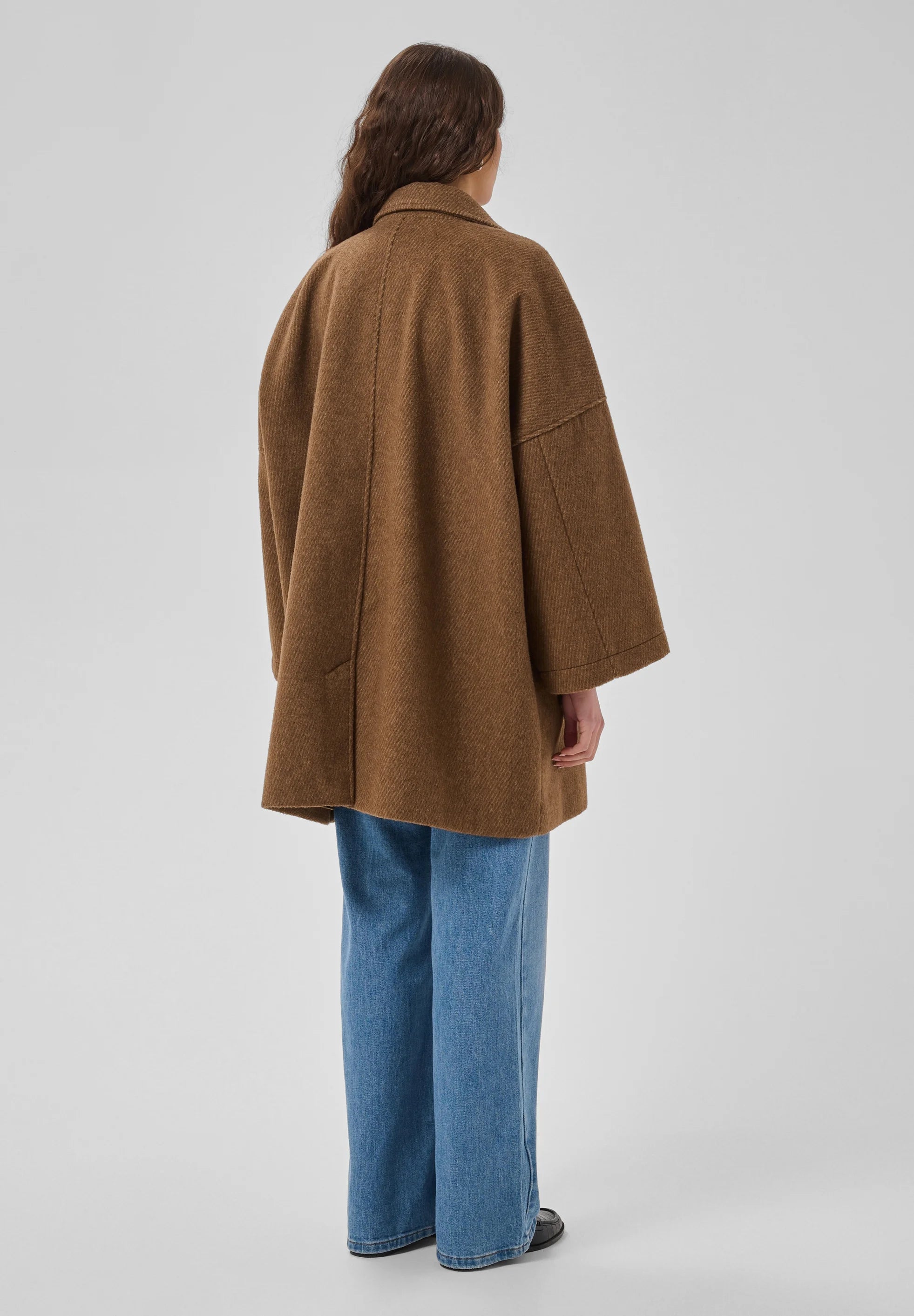 My Essential Wardrobe MWBaratti Lyon OS Jacket Toffee Melange