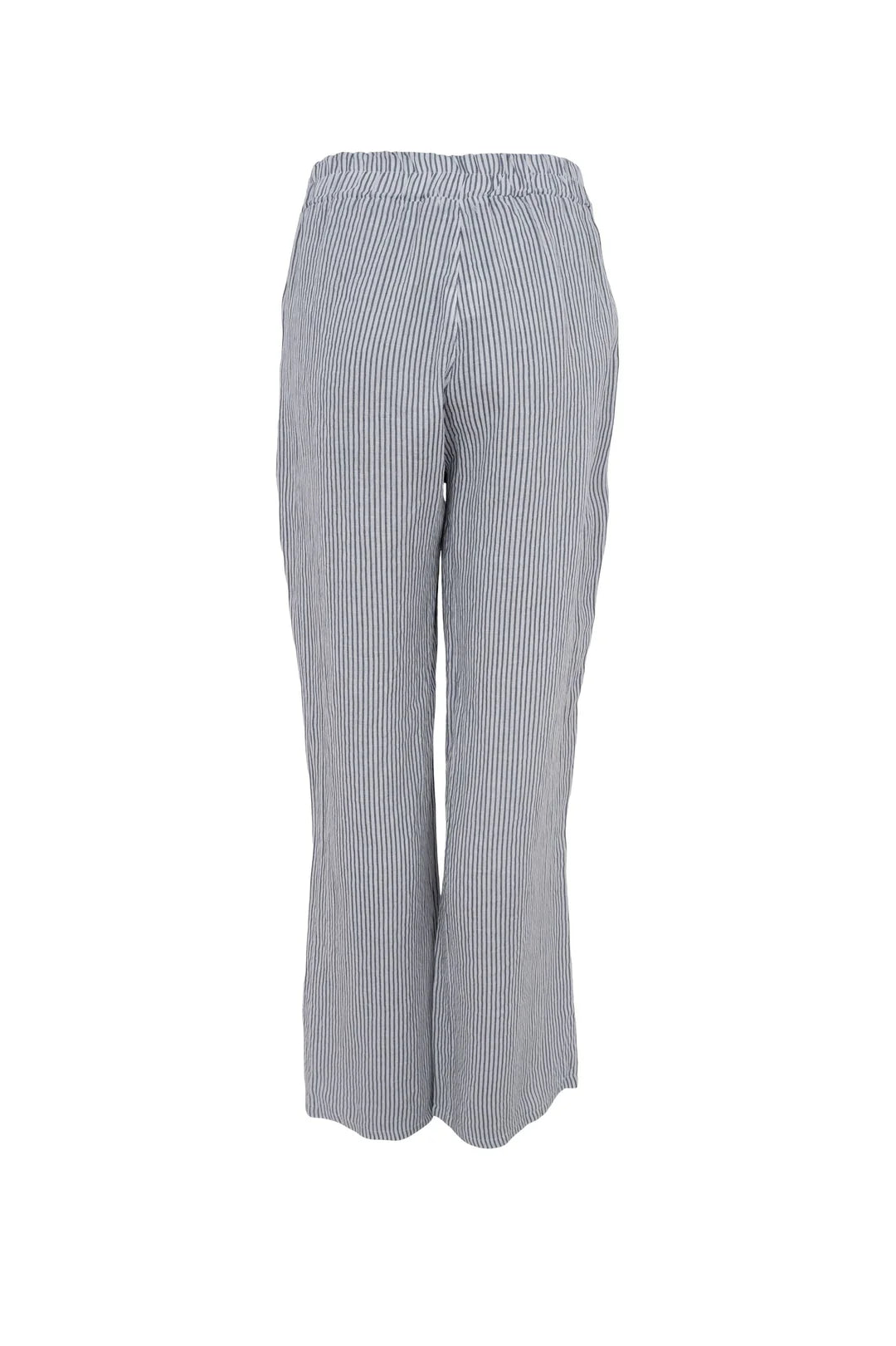 Black Colour Bcmelina Wide Linen Pant 40570 Northern Grey