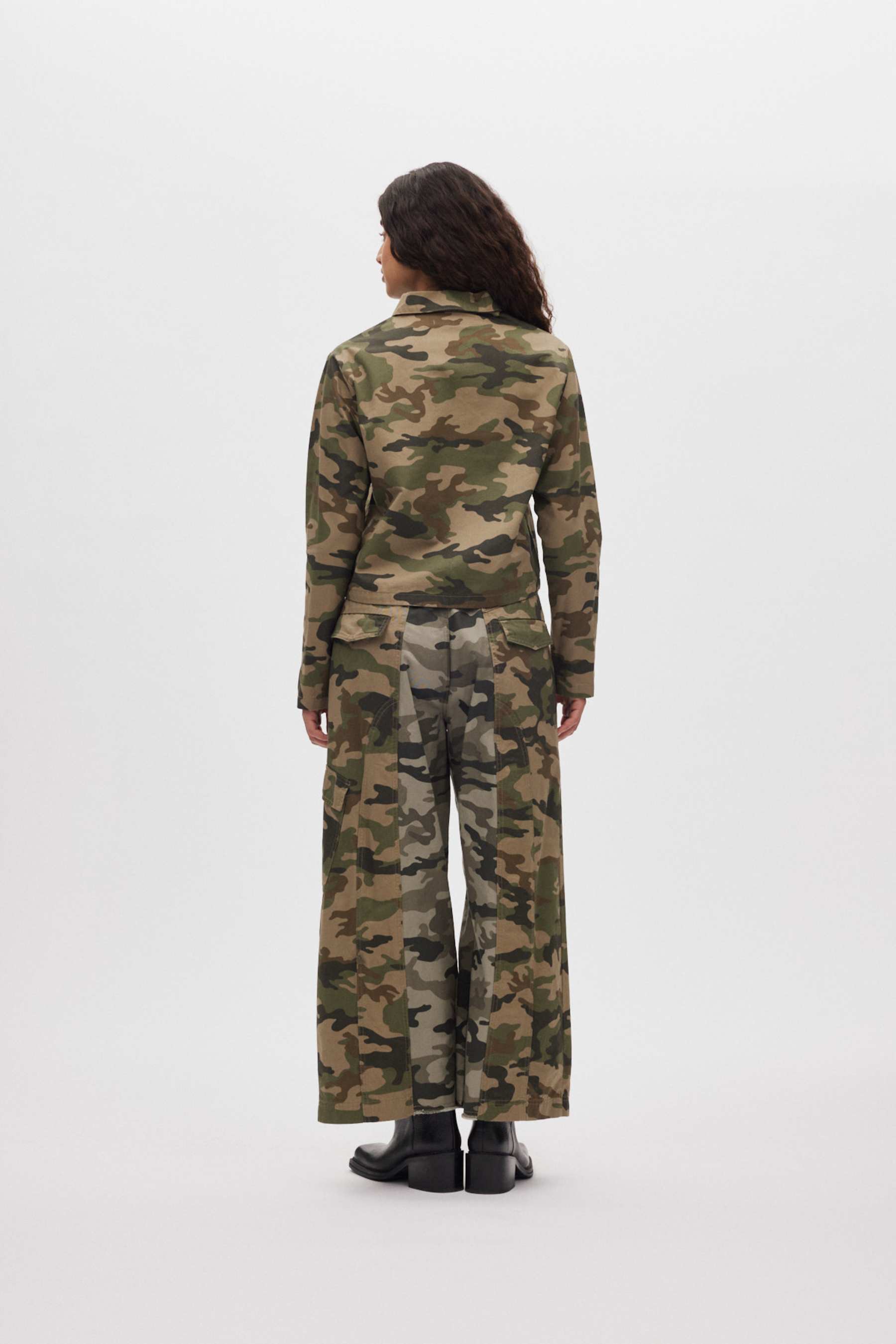 Rabens Saloner Niva Camo Patchwork Camo Combo