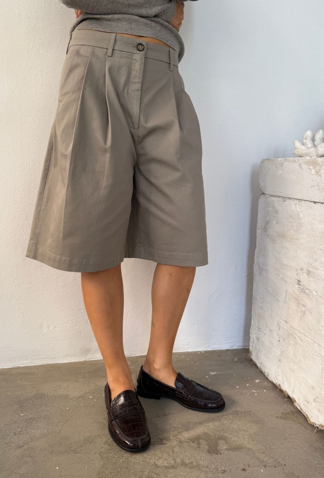 Boii Irina Shorts Ash Grey
