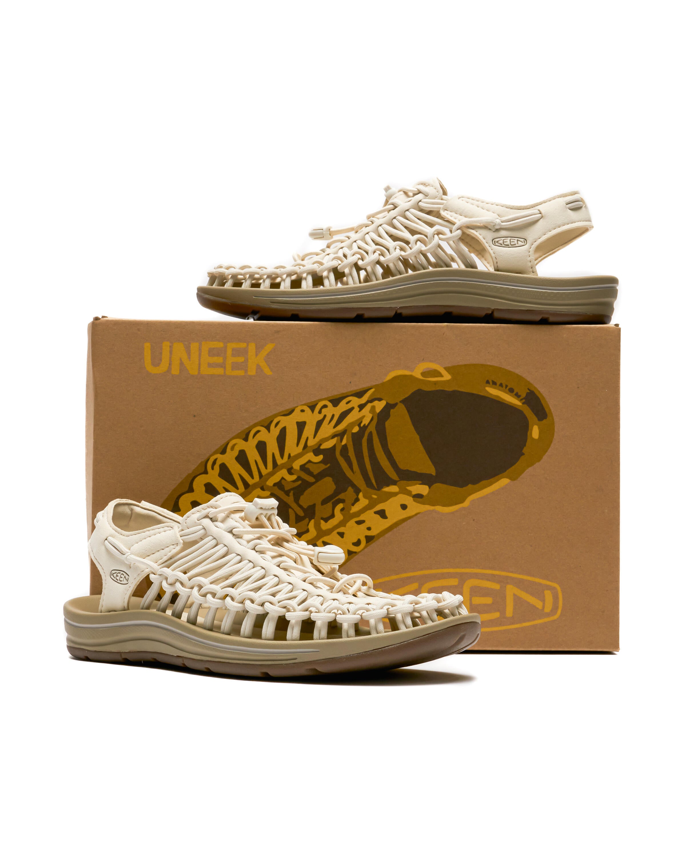 KEEN KE Uneek White Cap/Cornstalk