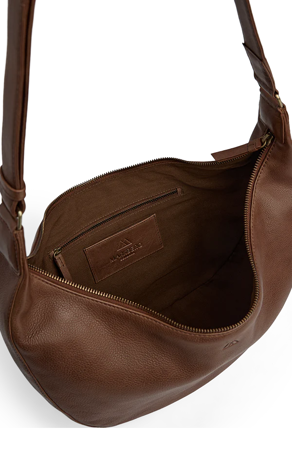 Markberg CoreMBG Cross. Bag Soft Vint. Cognac w/Br. Gold