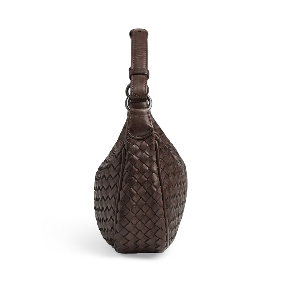 Markberg Mini MuseMBG Bag Weave Dark Brown