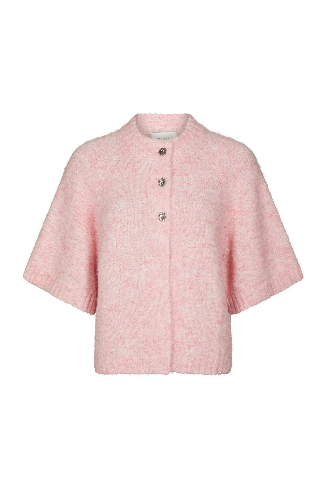Neo Noir Benuta Fluffy Knit Cardigan 165816 Light Pink