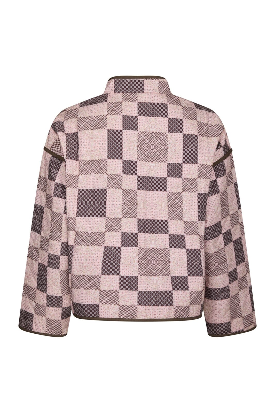 Neo Noir Calah Square Mix Jacket 164793 Rose