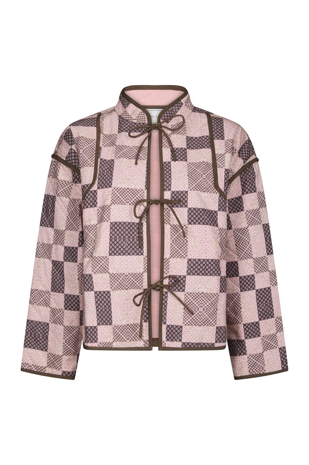 Neo Noir Calah Square Mix Jacket 164793 Rose