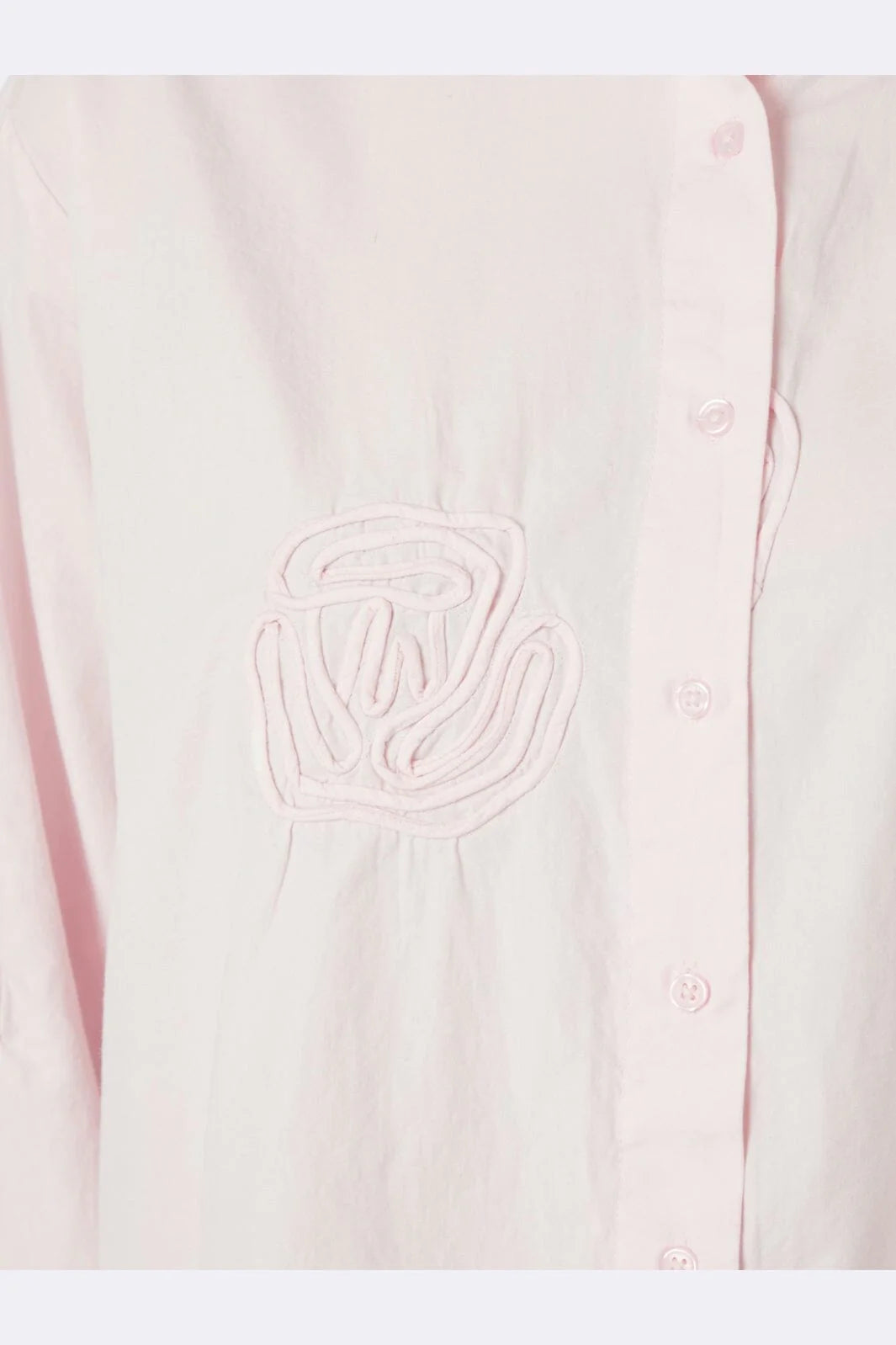 Neo Noir Dalma Dori Emb Shirt 166746 Light Pink