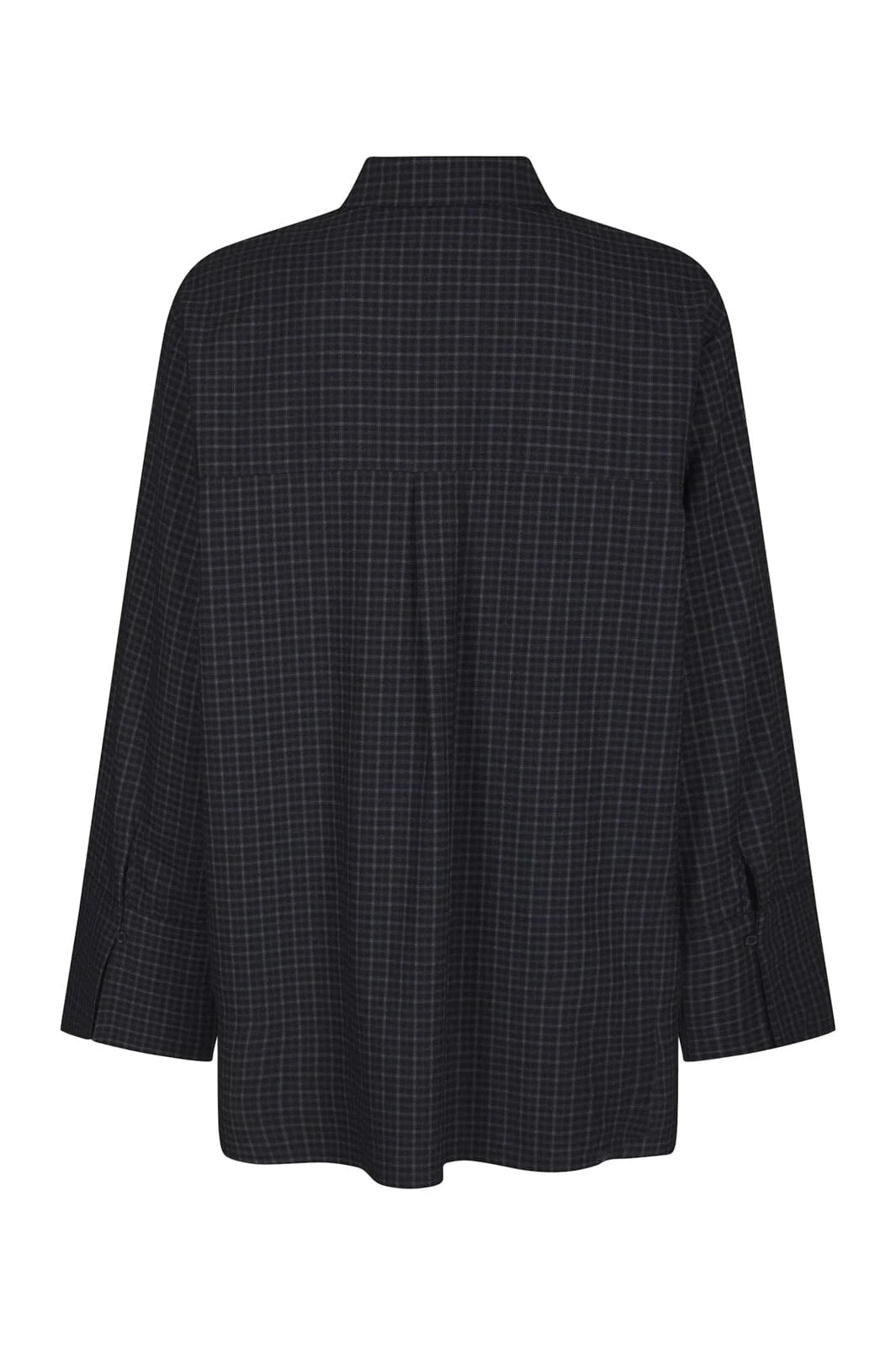 Neo Noir Dita Check Shirt 170763 Dark Blue