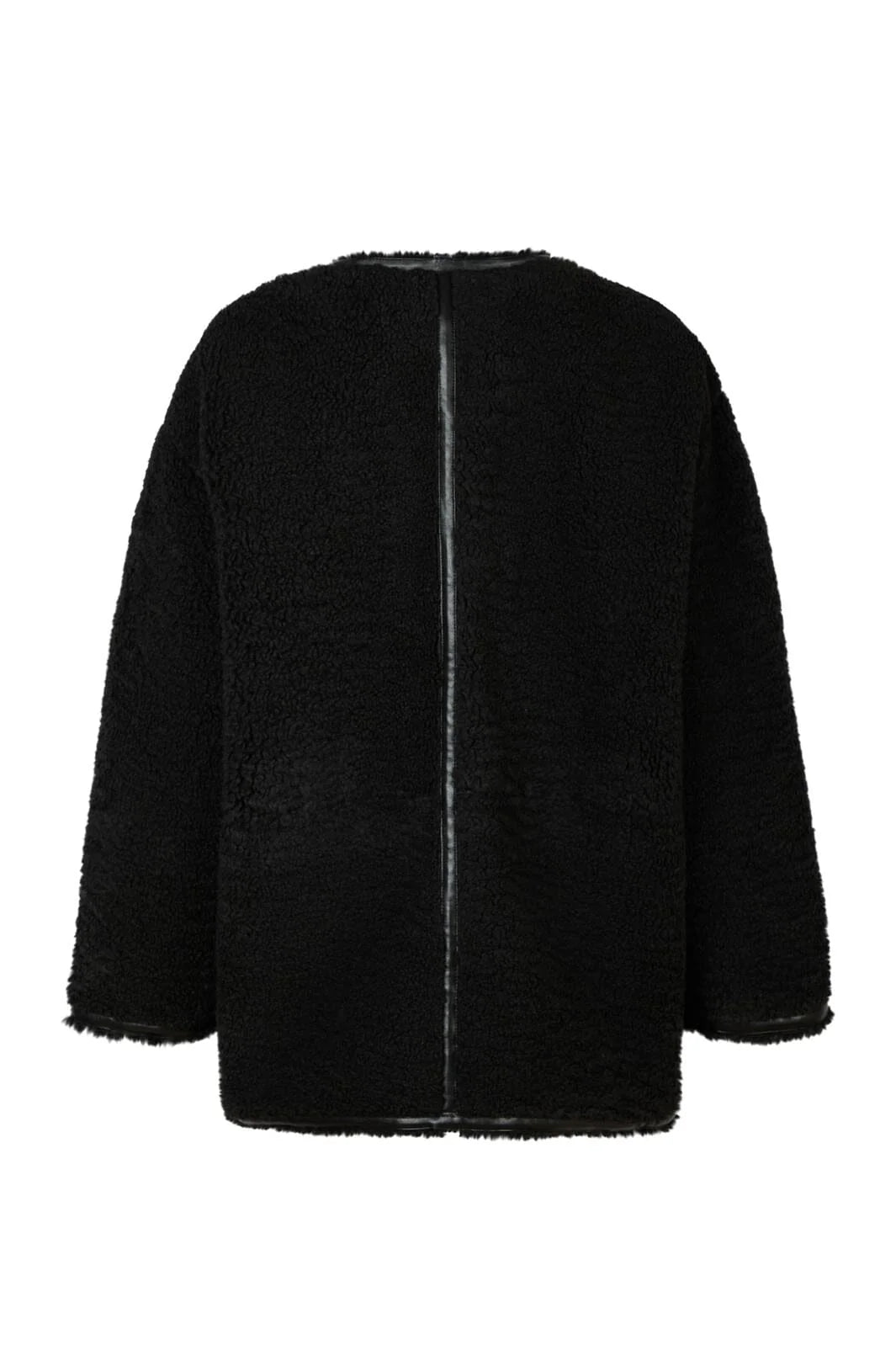 Neo Noir Fanny Teddy Jacket Black