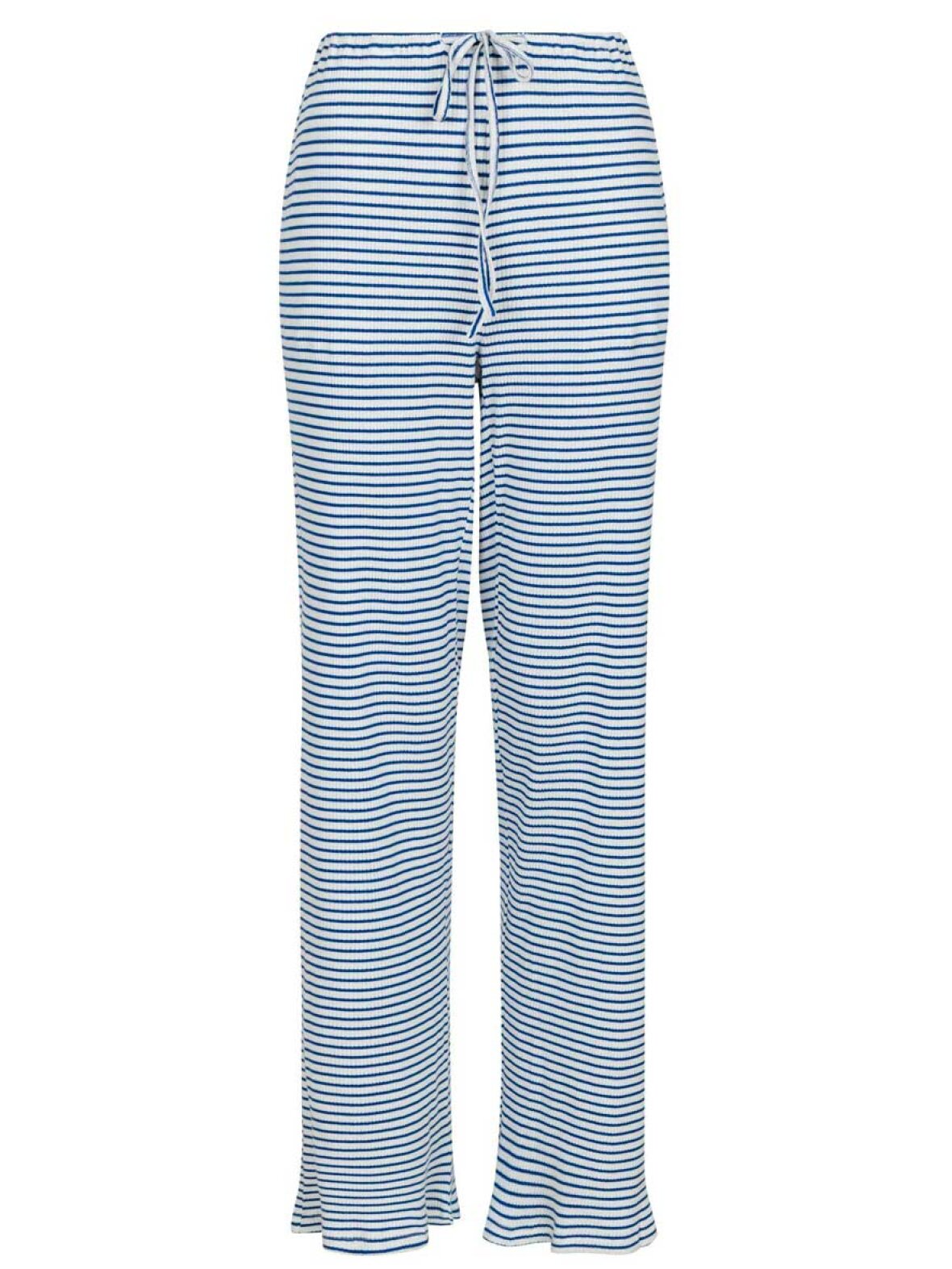 Neo Noir Geri Stripe Pants Blue