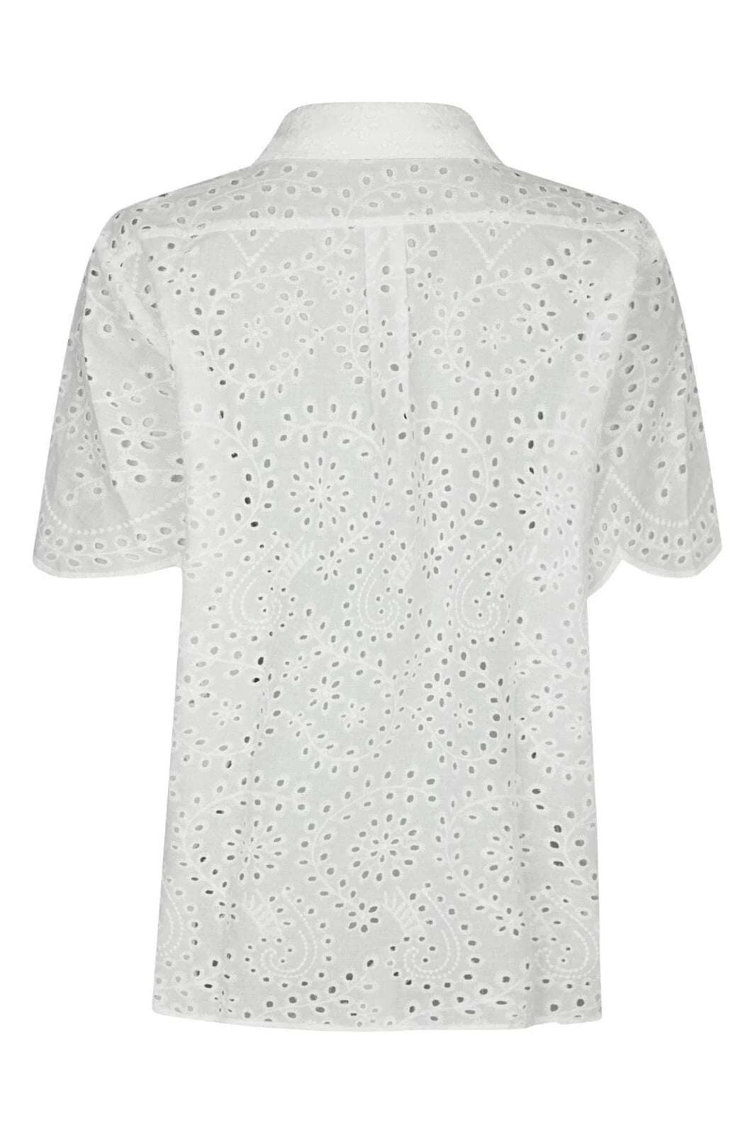 Neo Noir Gessie Embroidery Shirt 165383 White