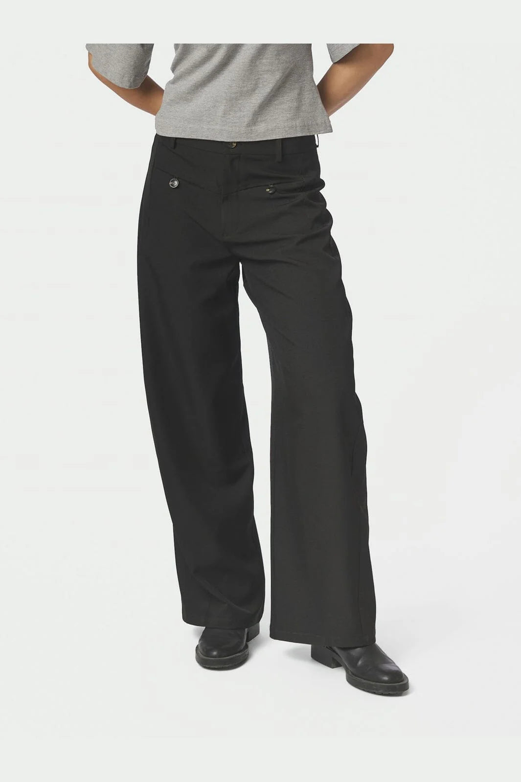 Neo Noir Massie Structure Pants 165999 Black