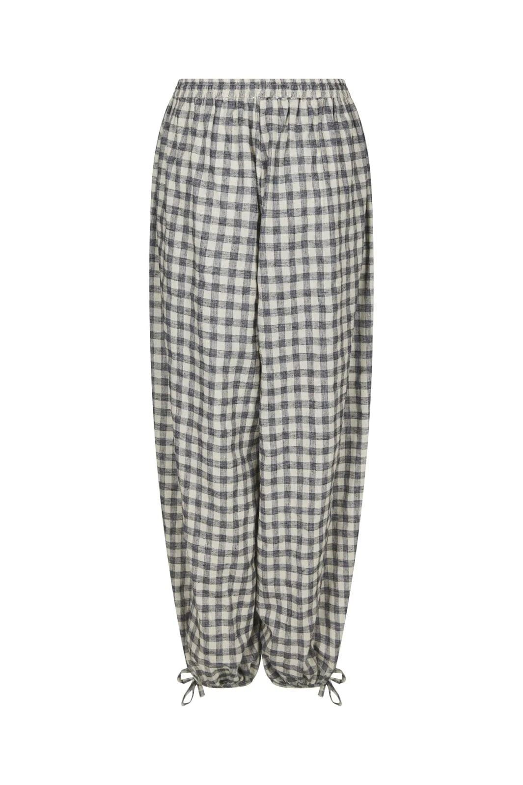 Neo Noir Roxane Balloon Check Pants 169626 Black