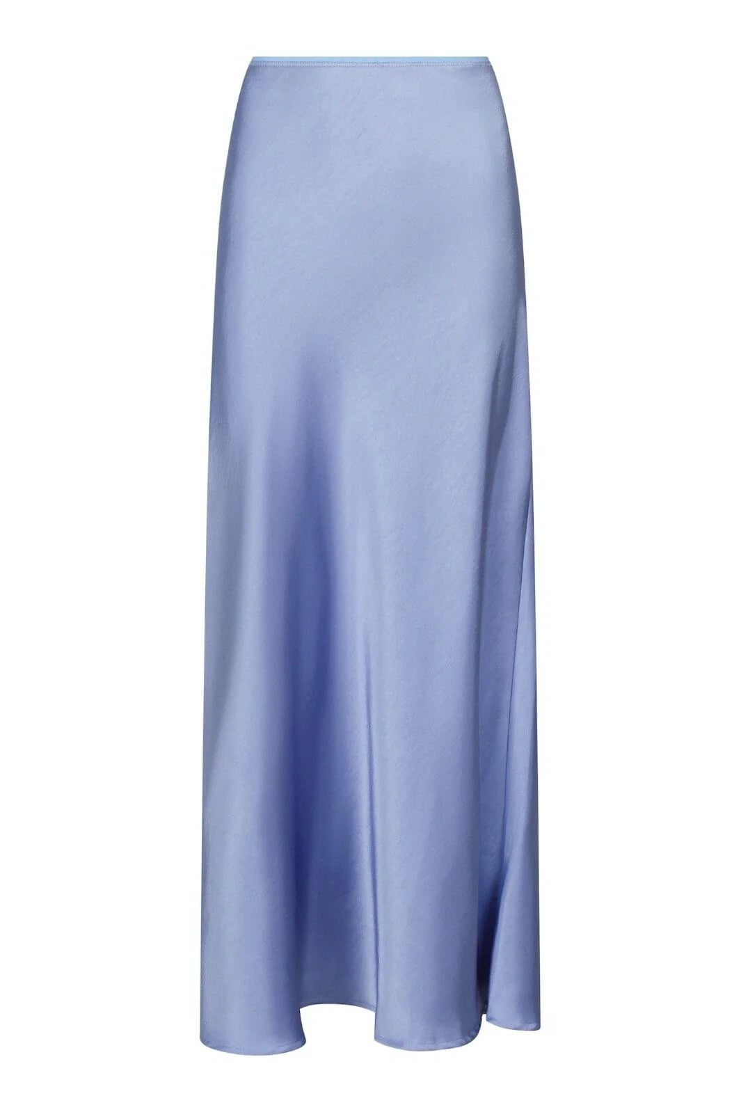 Neo Noir Vicky Heavy Sateen Skirt Dusty Blue