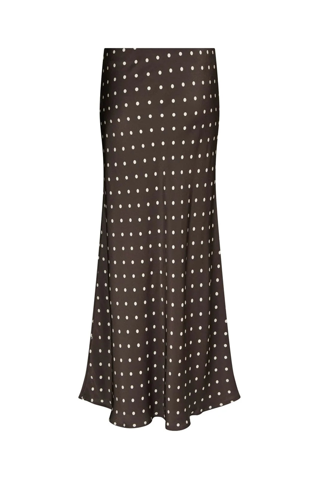 Neo Noir Viso Dot Skirt Dark Brown