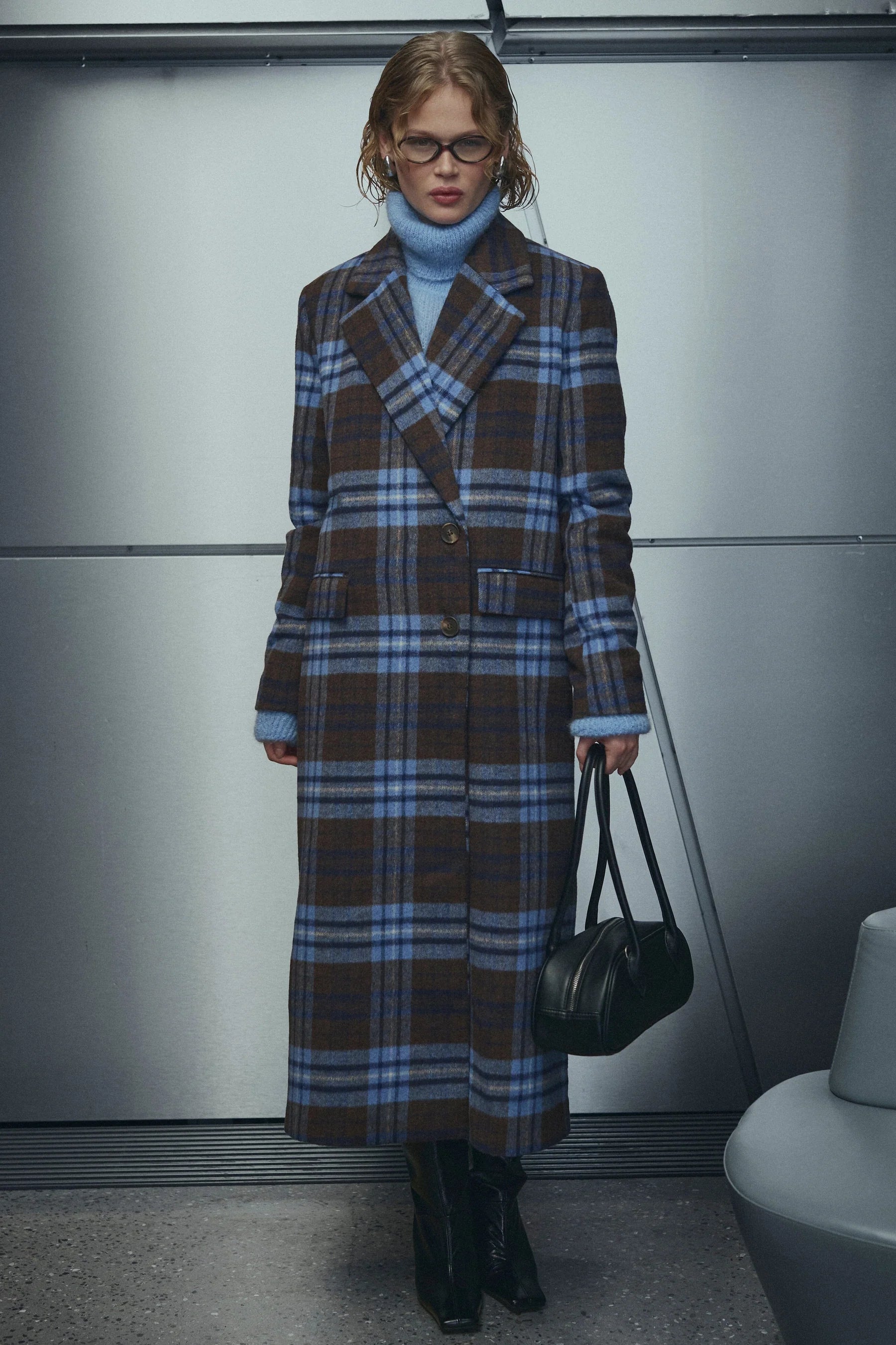 Noella N-Jaci Coat Daliyah Blue Check