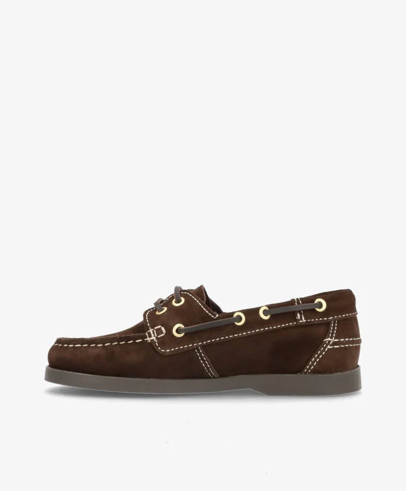 Phenumb Anchor S Suede Brown Dark