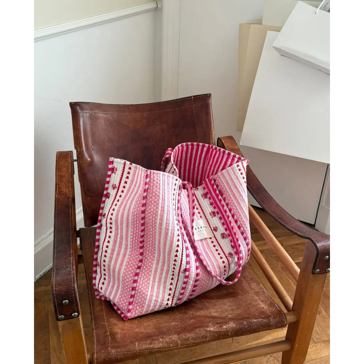 Sissel Edelbo Pricilla Bag Organic Cotton Rose