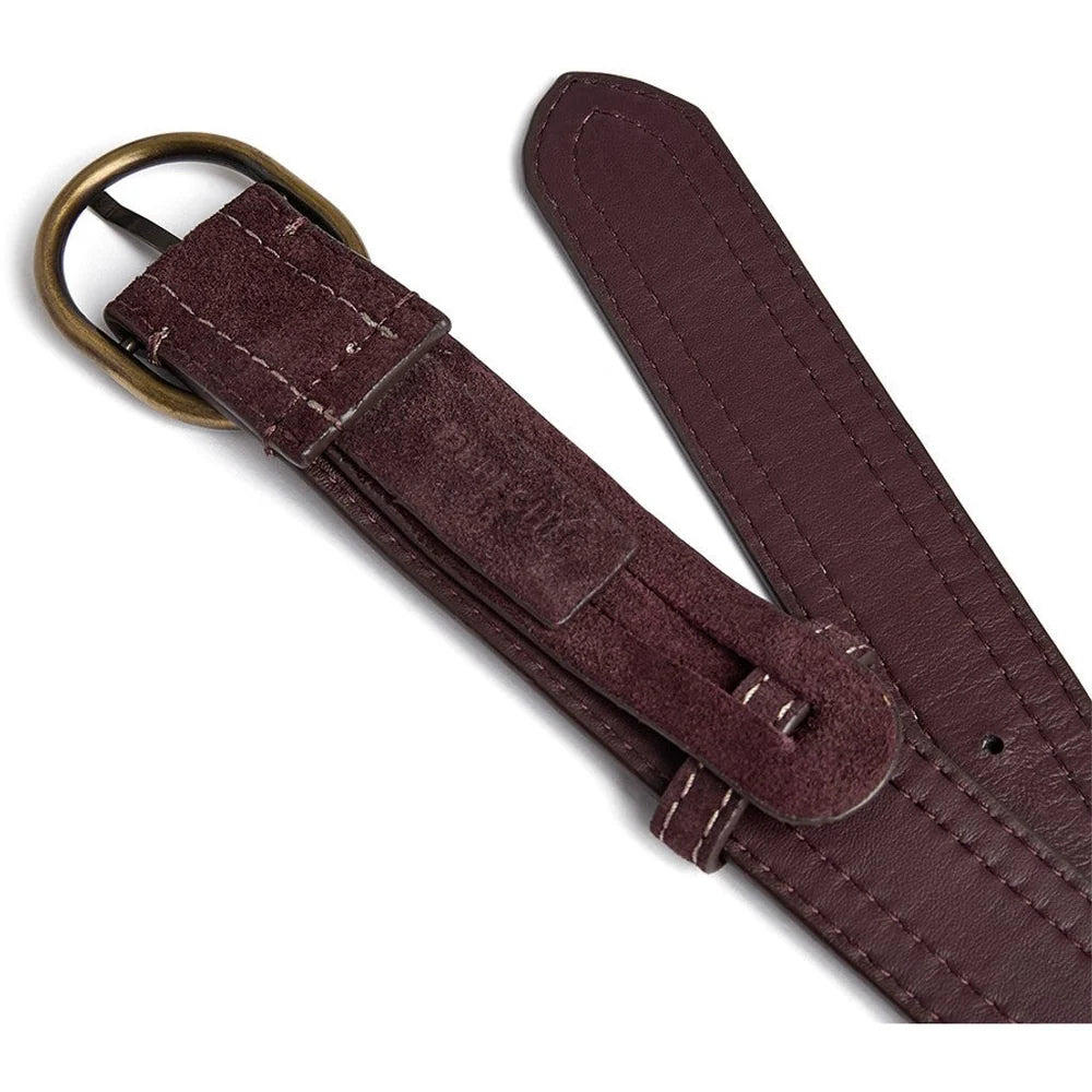 Depeche Suede Belt 17390 Plum
