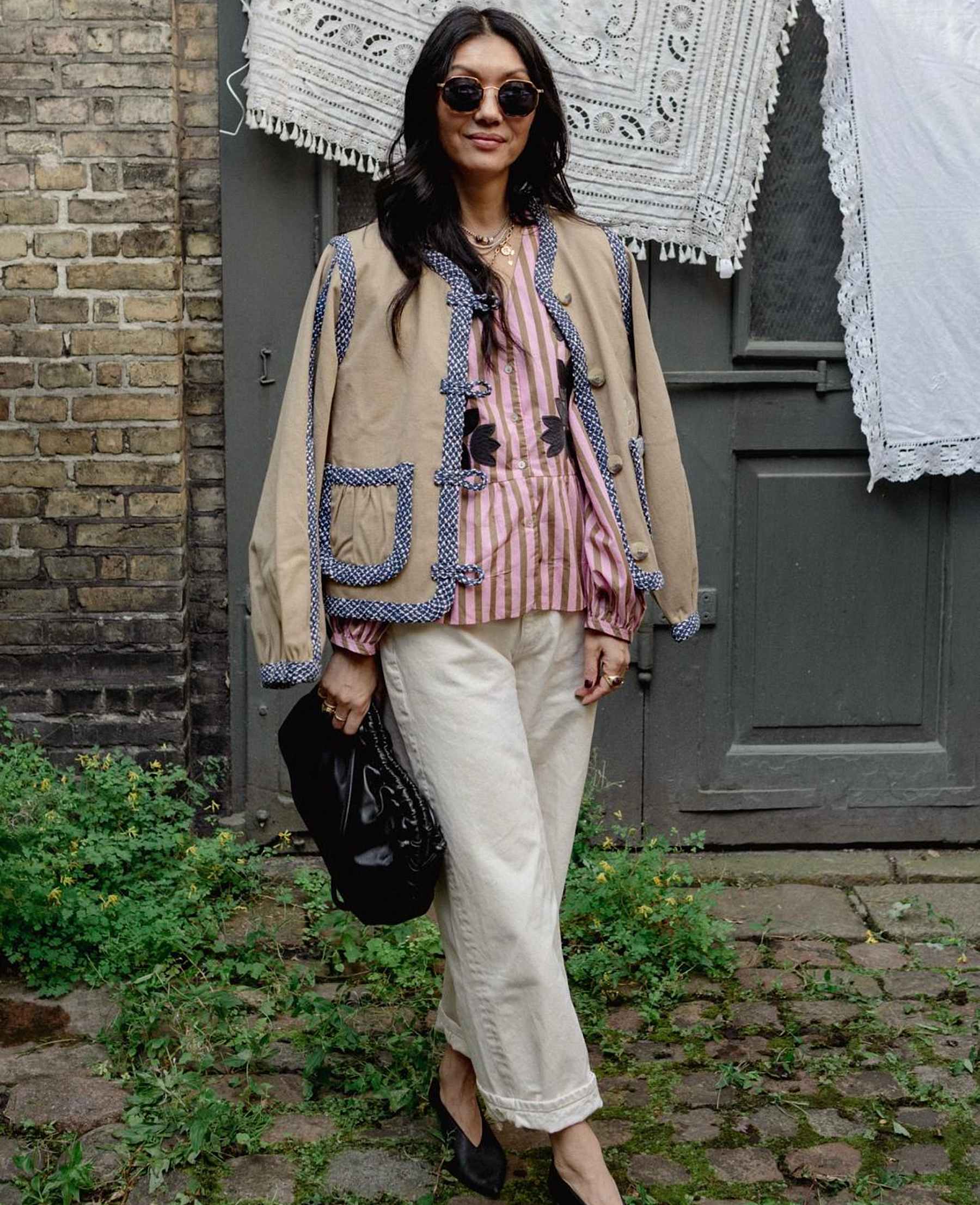 Sissel Edelbo Como Jacket SE 1764 Organic Cotton Sand
