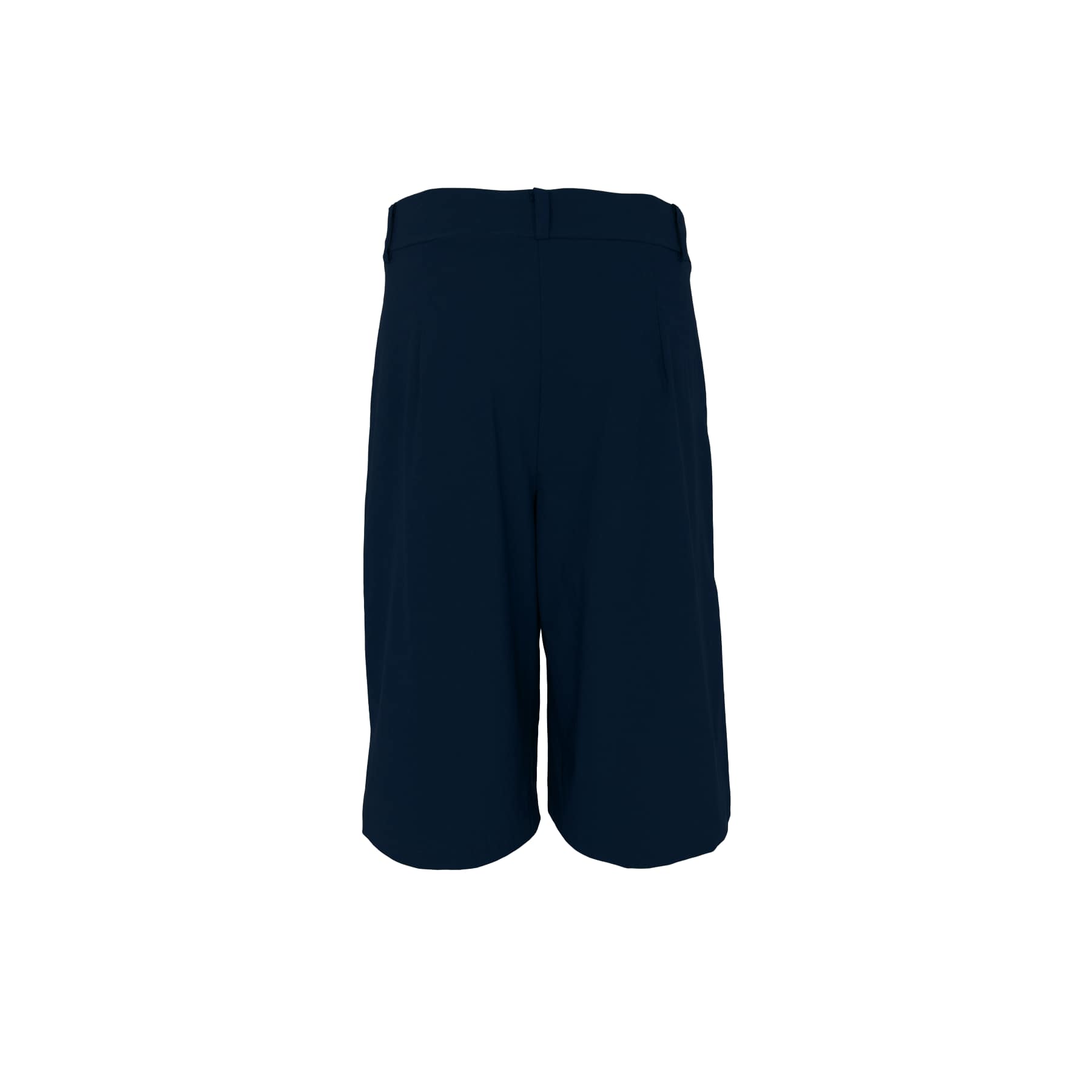Black Colour BCDavina Pleated Shorts 41057 Navy