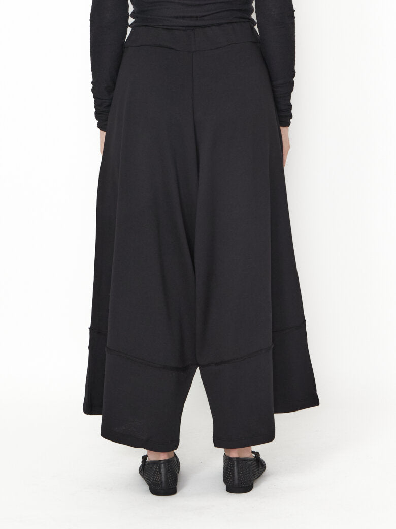 SORT AARHUS Wide Pants SA1146 Black