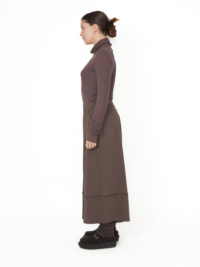 SORT AARHUS Wide Pants SA1146 Moro
