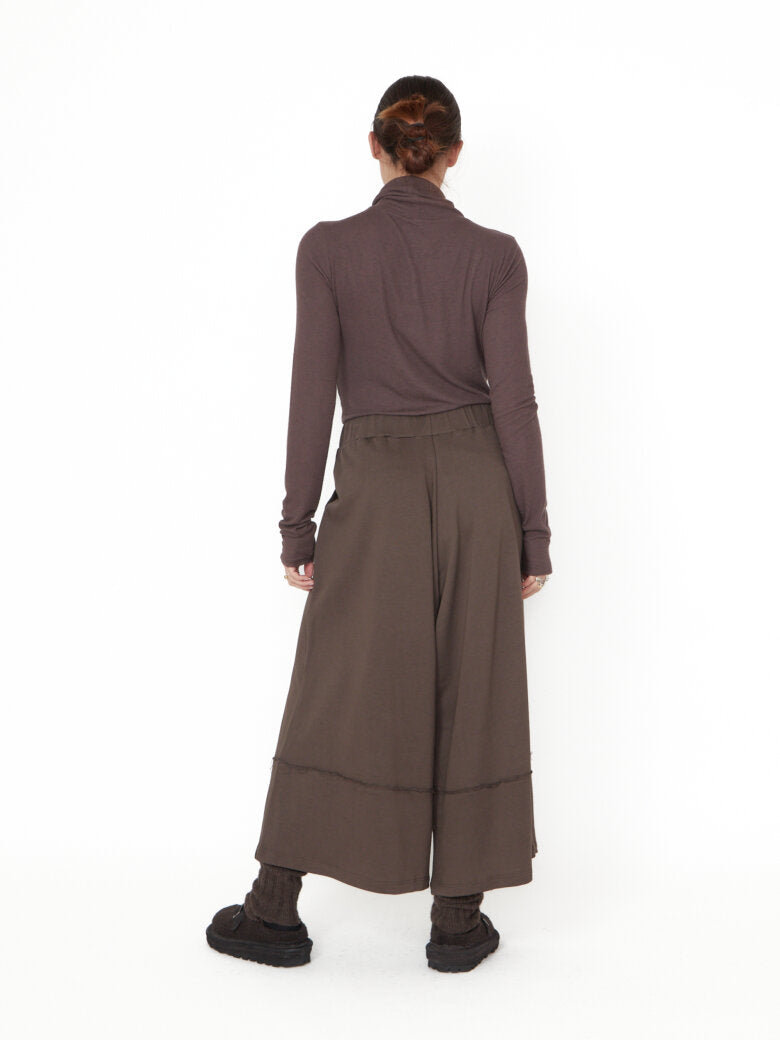 SORT AARHUS Wide Pants SA1146 Moro