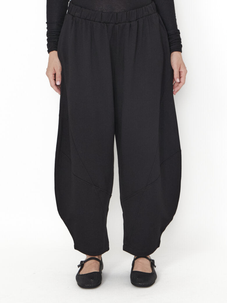 SORT AARHUS Wide Pants SA1145 Black