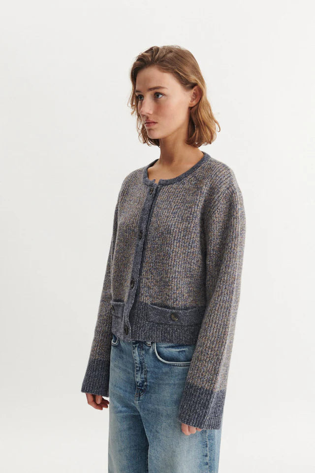 Basic Apparel Randi Cardigan BA296-04 Portabella/Poppy Seed