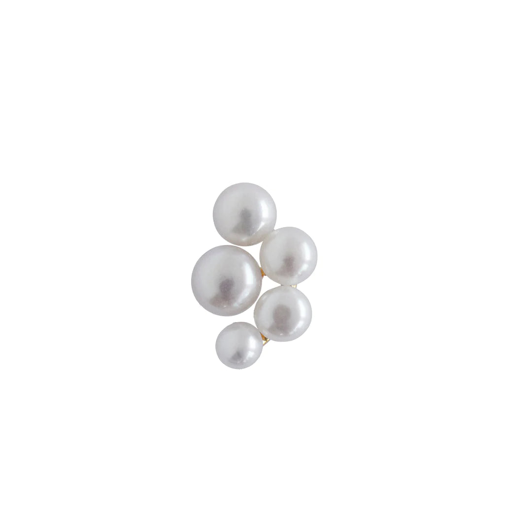 Stine A 1339-02-S Bloom Pearl Berries Earring Single Gold