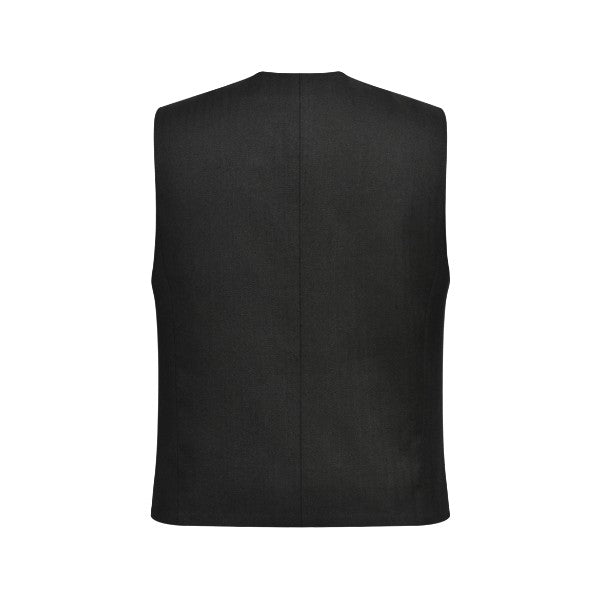 Gossia MaraGo Herringbone Vest Black G1362